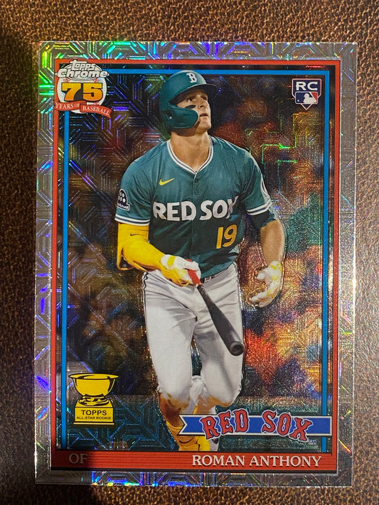 Roman Anthony - 2026 Topps Series 1 - Mojo Refractor - Red Sox
