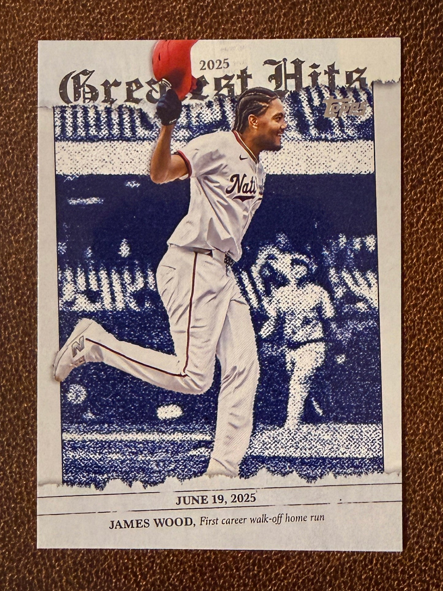 James Wood - 2026 Topps Series 1 - Greatest Hits Insert - Nationals