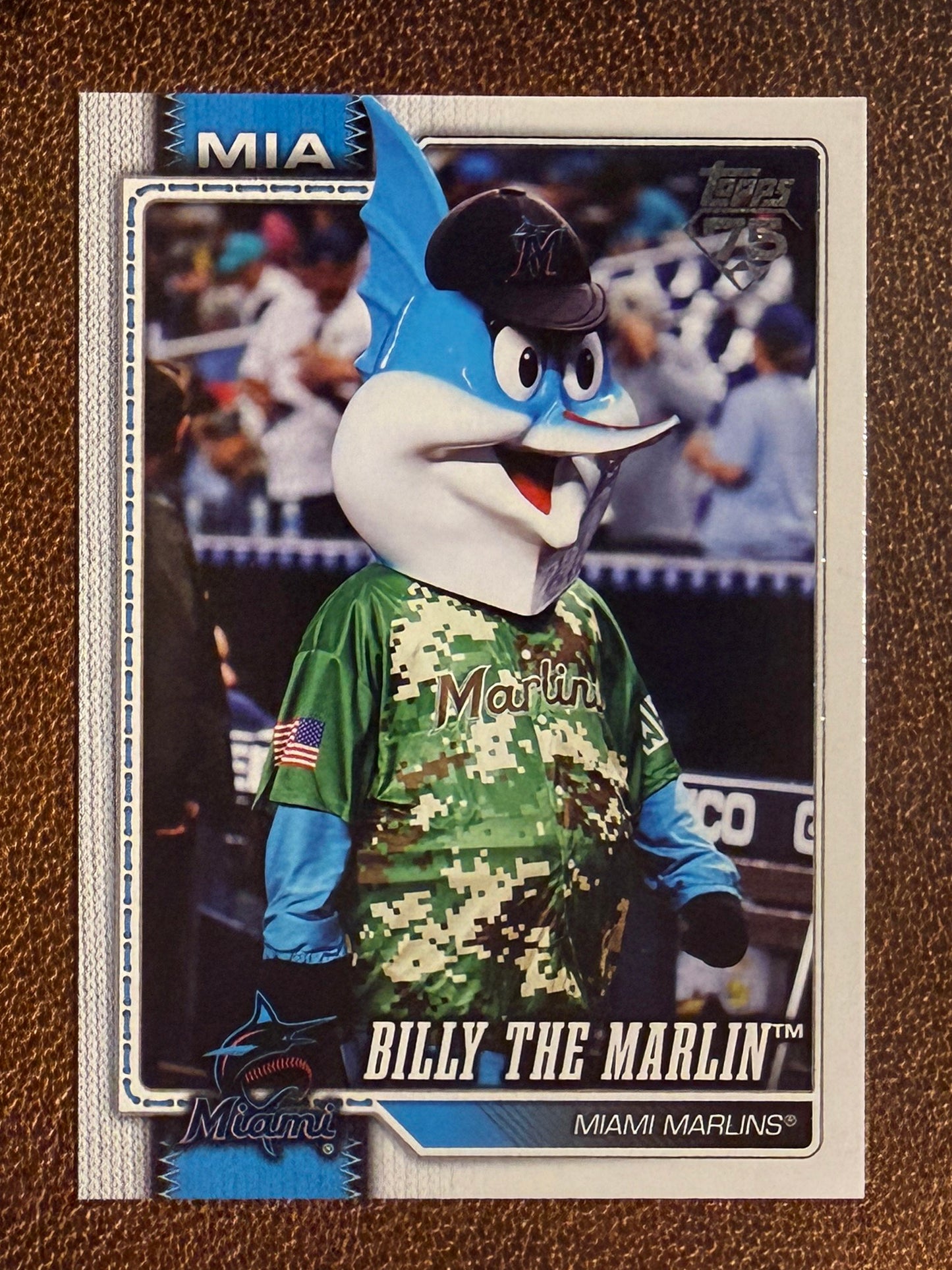 Billy the Marlin - 2026 Topps Series 1 - Mascots Insert - Marlins