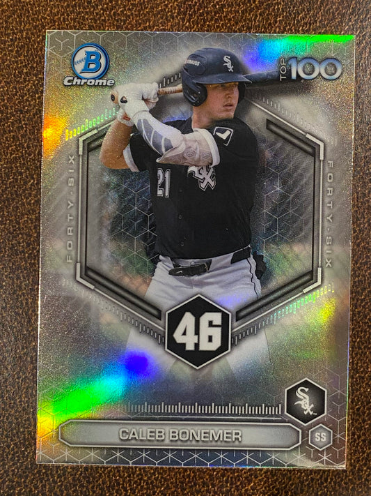 Caleb Bonemer - 2026 Bowman - Scouts Top 100 Insert - White Sox