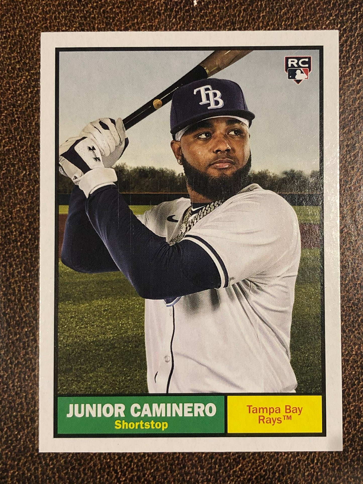 Junior Caminero - 2024 Topps Archives - Base - Rays
