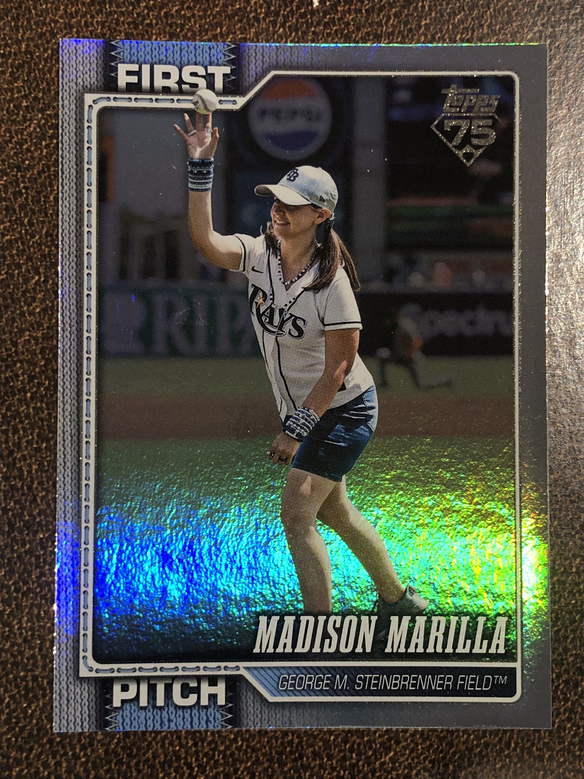 Madison Marilla - 2026 Topps Series 2 - First Pitch - Rays