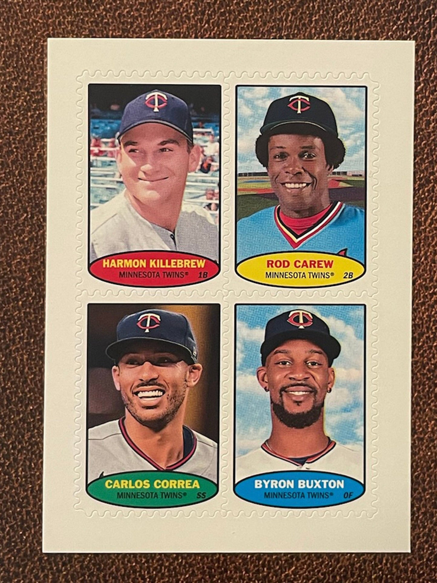 Twins Stamp - 2023 Topps Heritage - Stamp - Twins