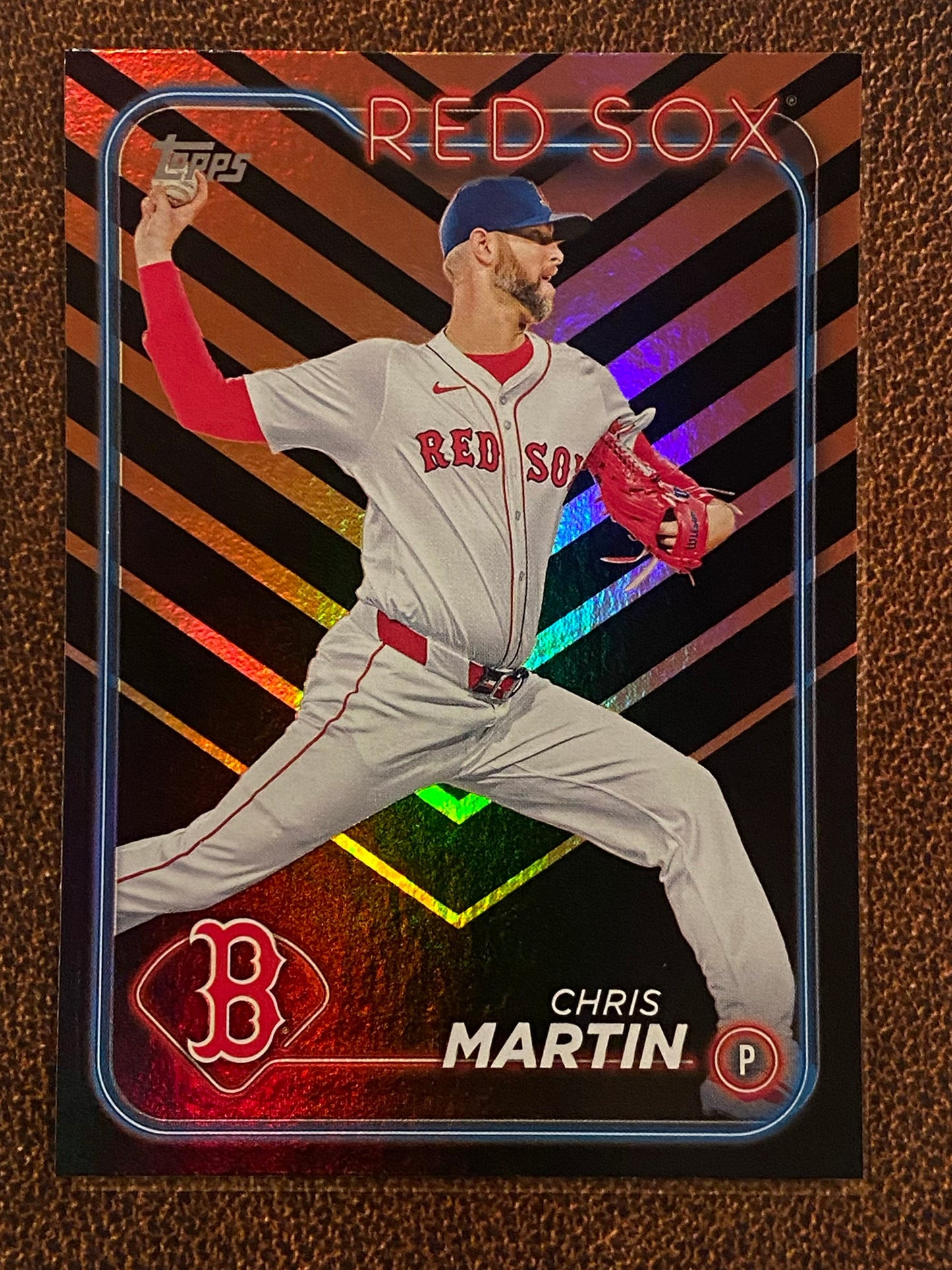 Chris Martin - 2024 Topps Update - Holiday Parallel - Red Sox