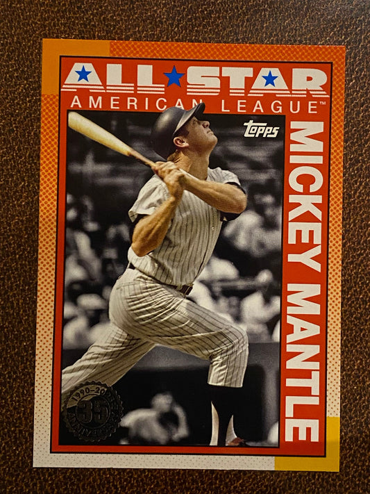 Mickey Mantle - 2025 Topps Series 2 - 1990 All Star Insert - Yankees