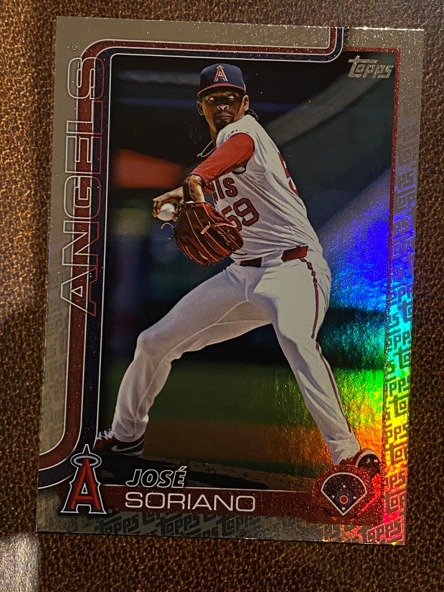 Jose Soriano - 2025 Topps Series 2 - Fanatics Exclusive Topps Foil Border - Angels