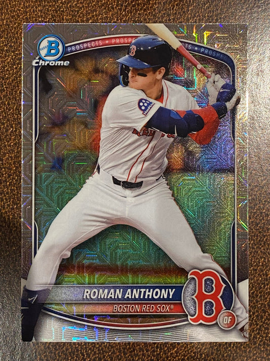 Roman Anthony - 2025 Bowman Chrome - Mojo Prospect - Red Sox