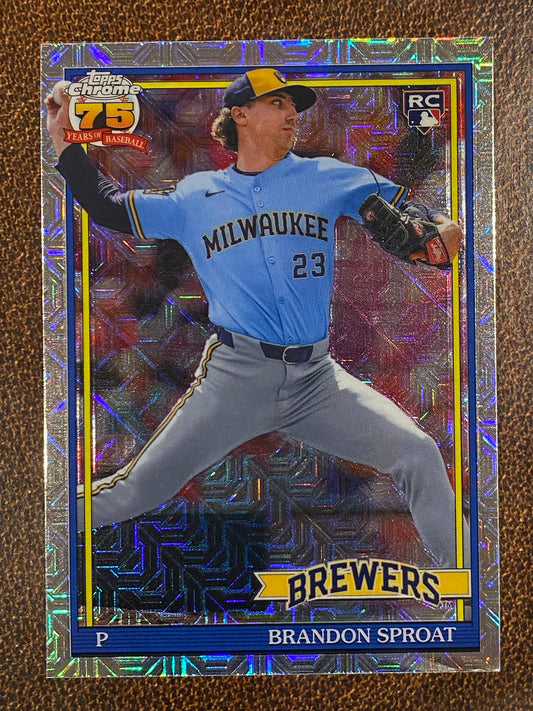 Brandon Sproat - 2026 Topps Series 2 - 1991 MOJO - Brewers