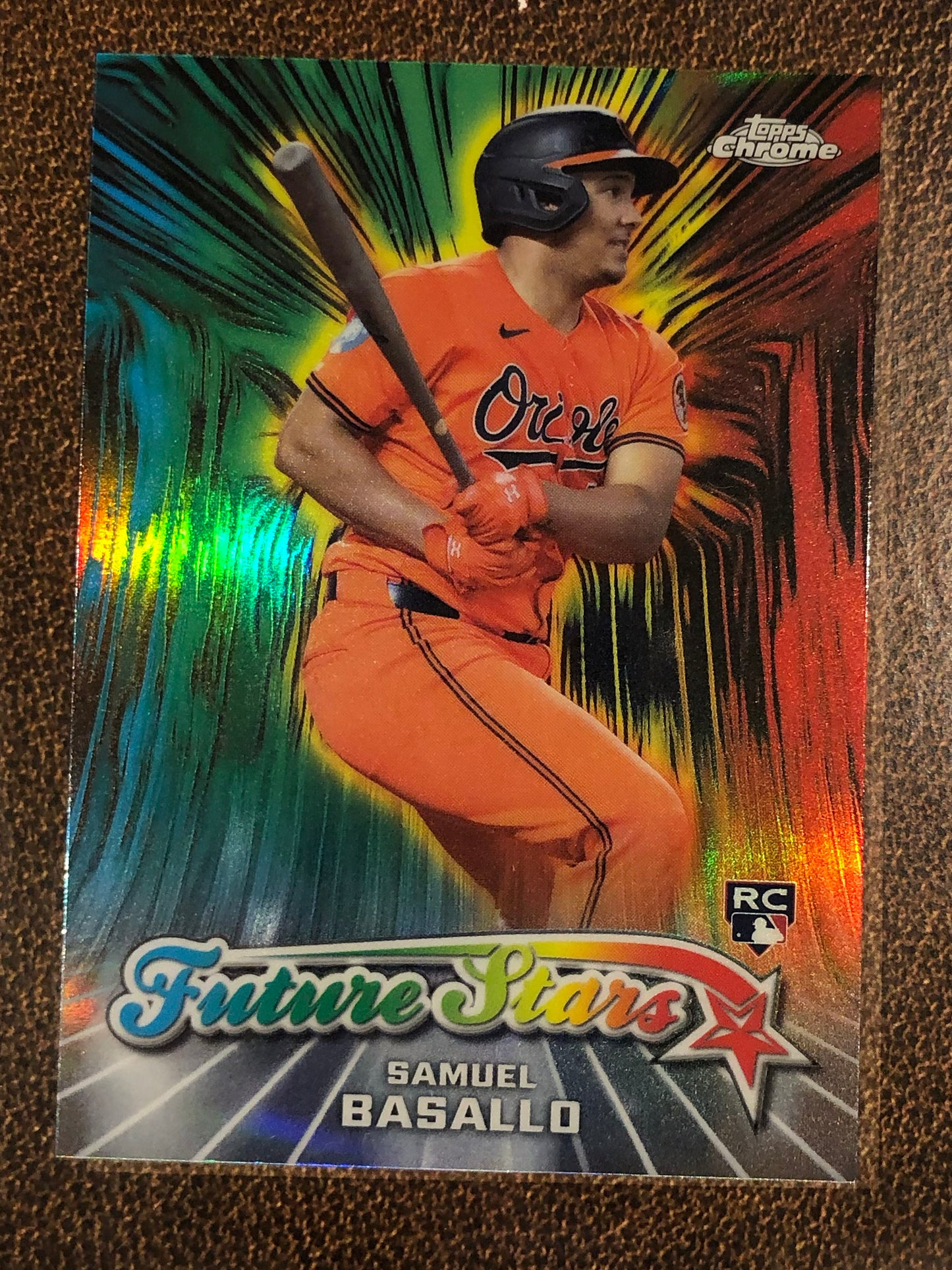 Samuel Basallo - 2026 Topps Chrome - Future Stars Insert - Orioles