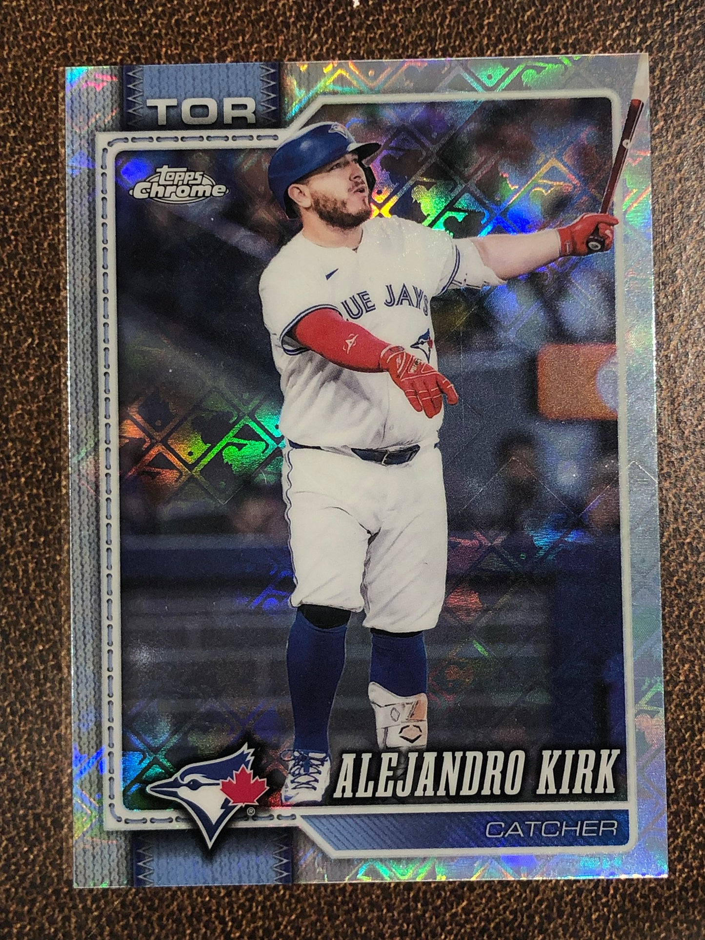 Alejandro Kirk - 2026 Topps Chrome Logofractor - Base Logofractor - Blue Jays