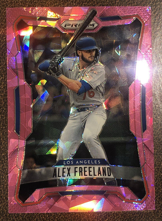 Alex Freeland - 2026 Panini Prizm - Pink Ice - Dodgers