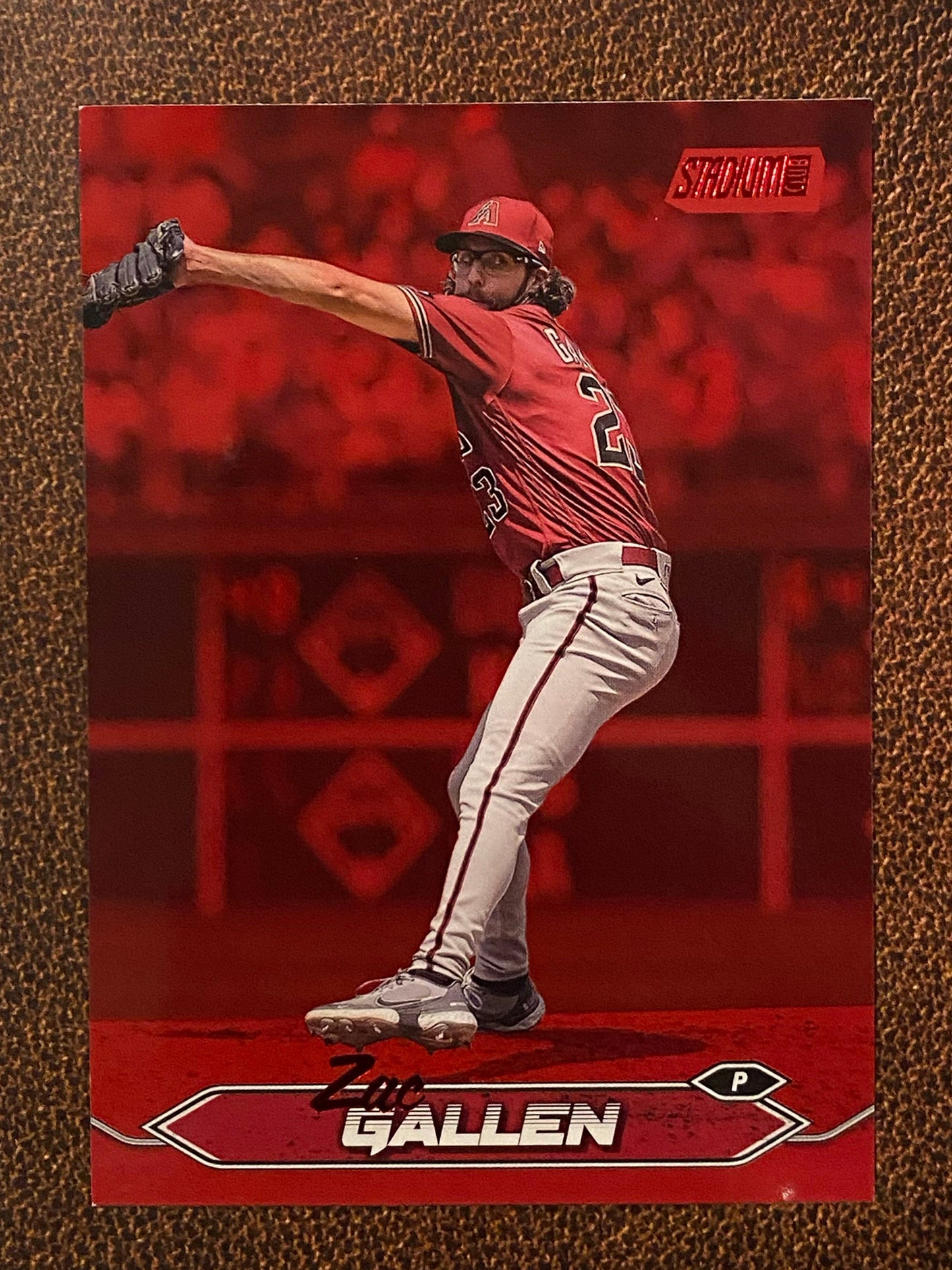 Zac Gallen - 2024 Topps Stadium Club - Red Foil - Diamondbacks