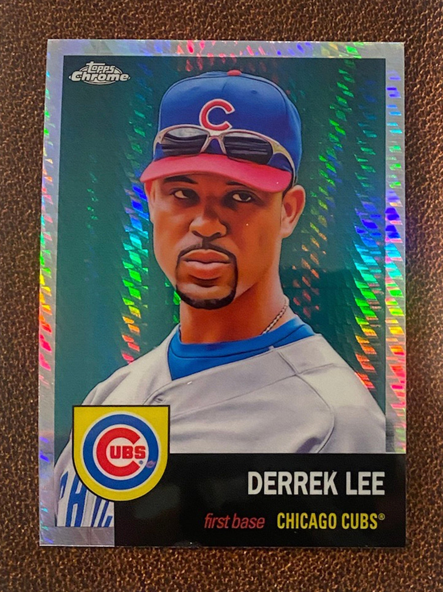 Derrek Lee - 2022 Topps Chrome Platinum Anniversary - Prism Refractor - Cubs