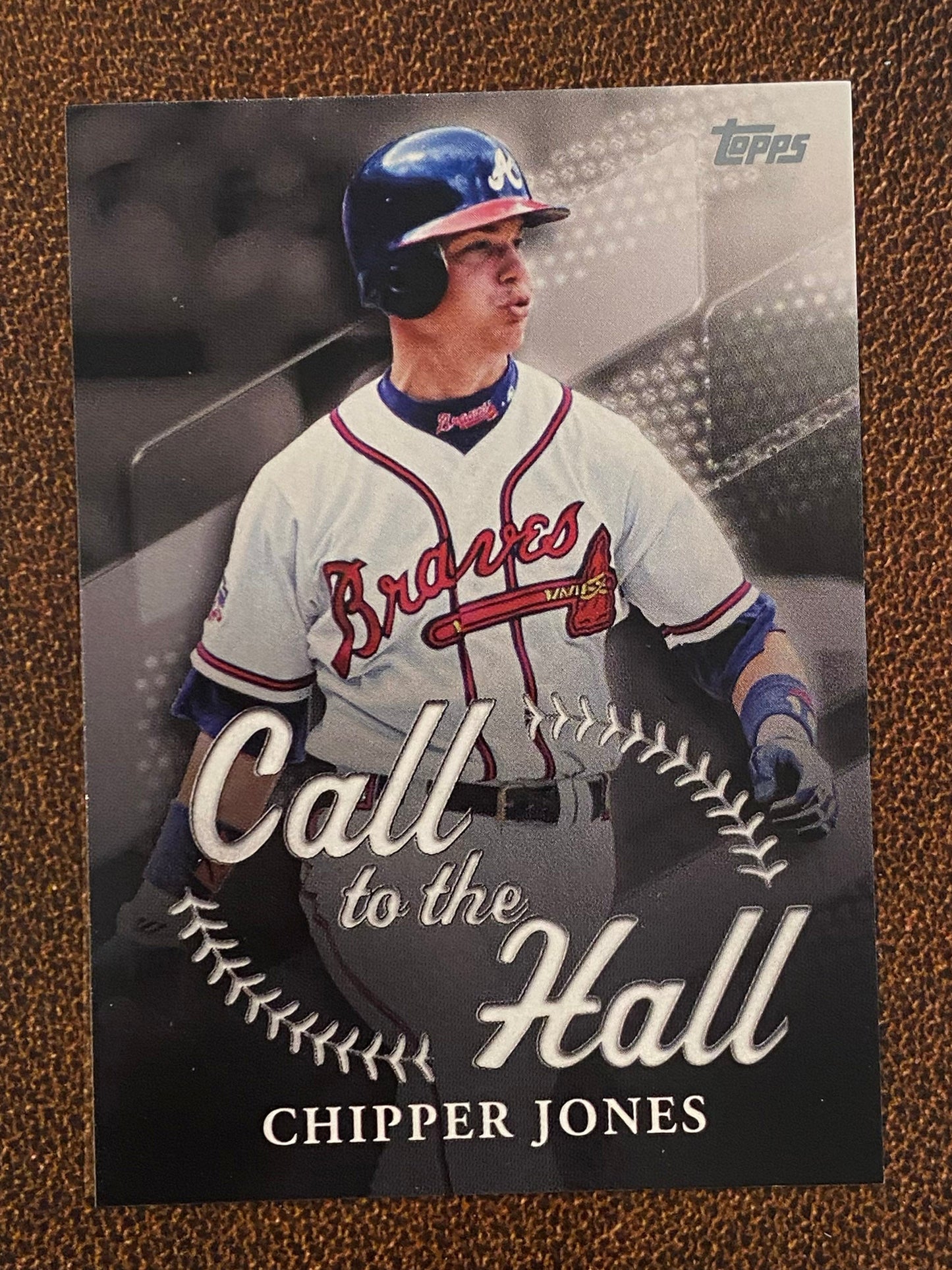 Chipper Jones - 2025 Topps Series 1 - Call to the Hall - Braves