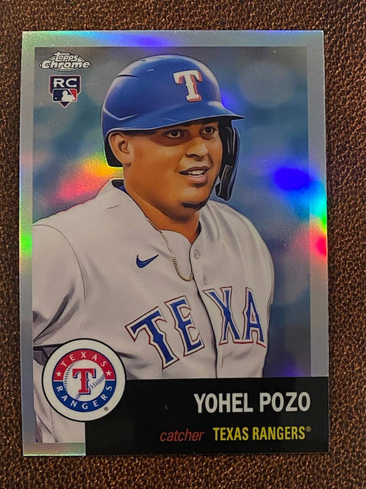 Yohel Pozo - 2022 Topps Chrome Platinum Anniversary - Refractor - Rangers