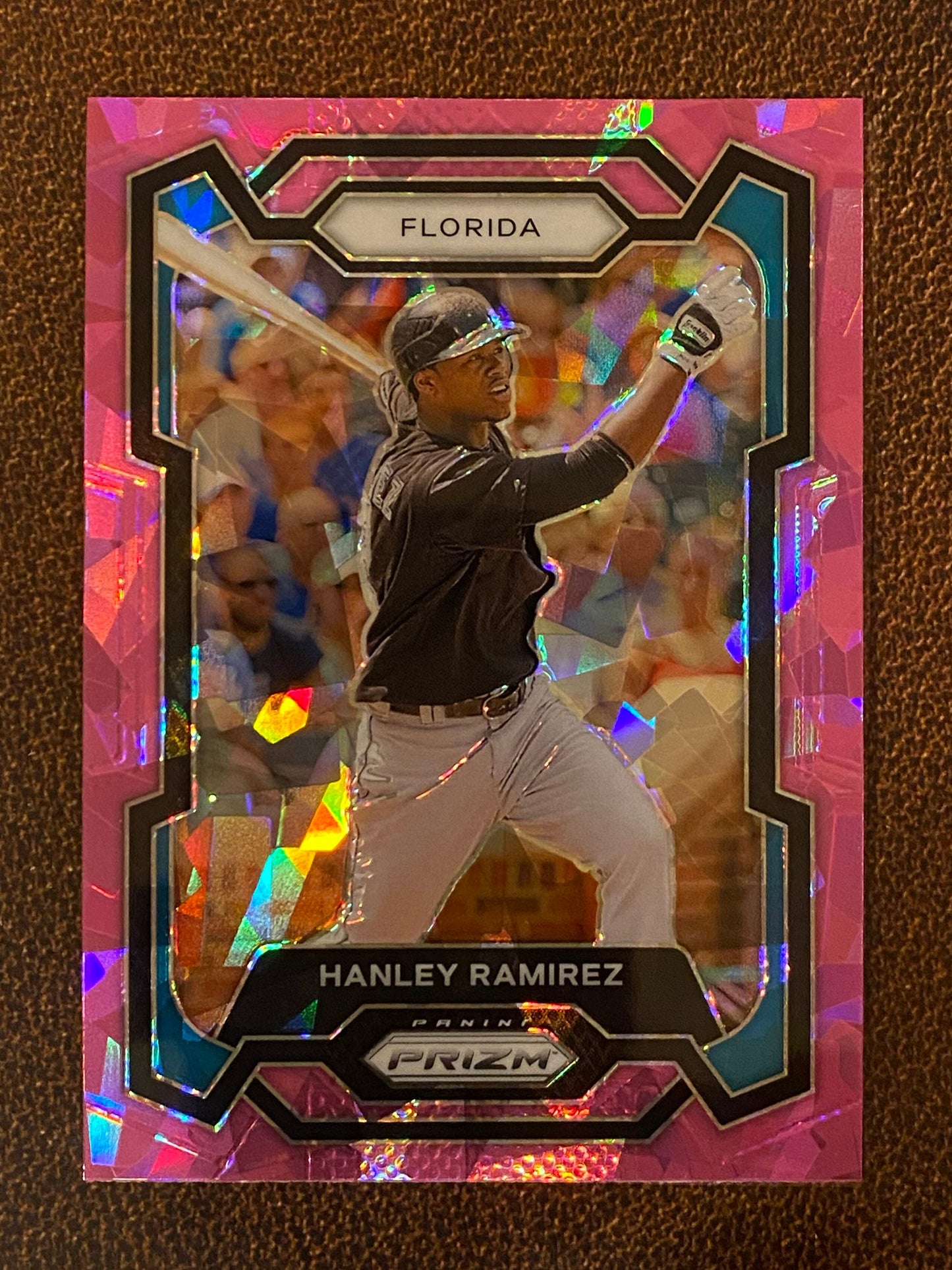Hanley Ramirez - 2024 Panini Prizm - Pink Ice Mega - Marlins