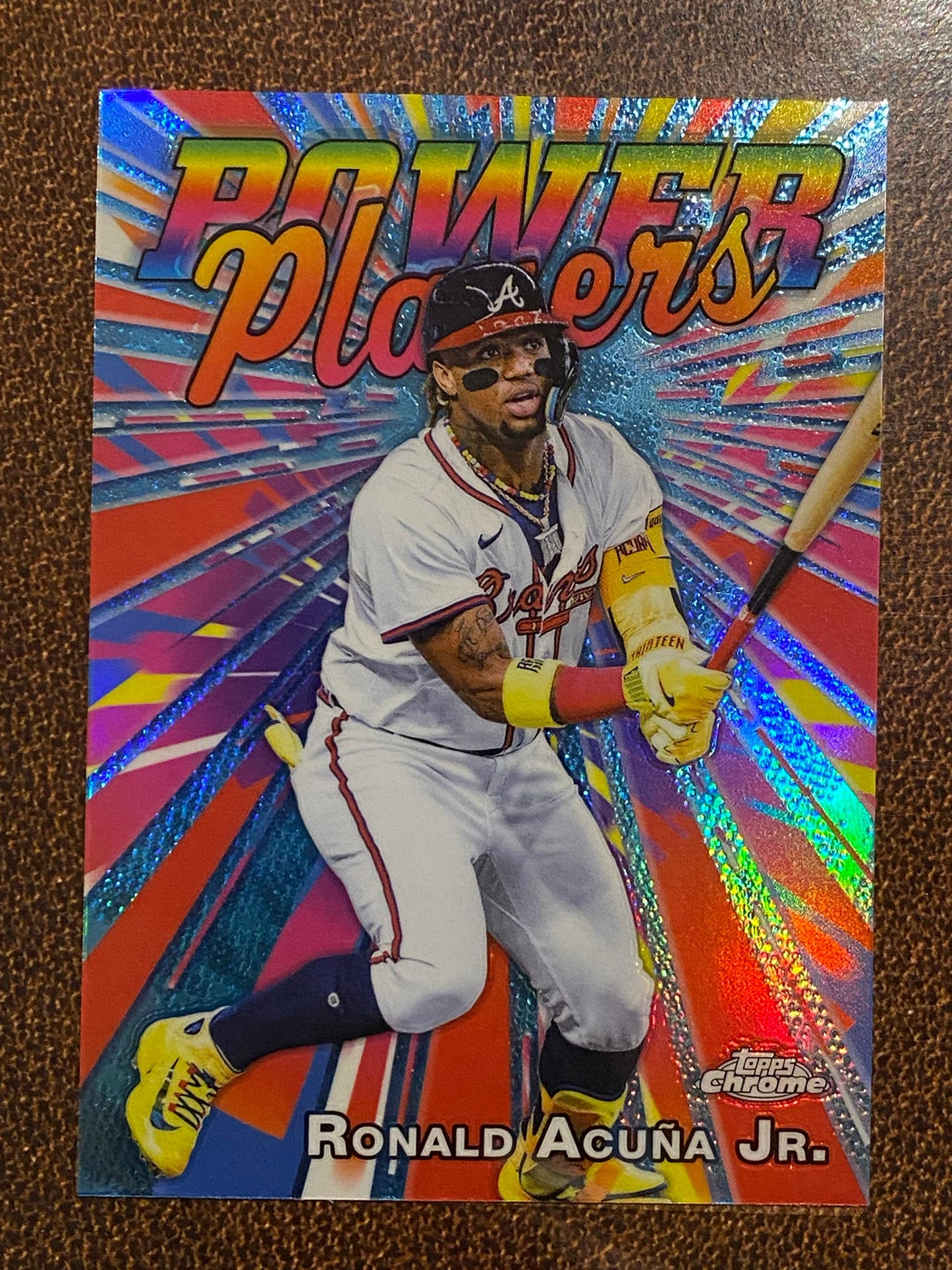 Ronald Acuna Jr. - 2025 Topps Chrome - Power Players - Braves