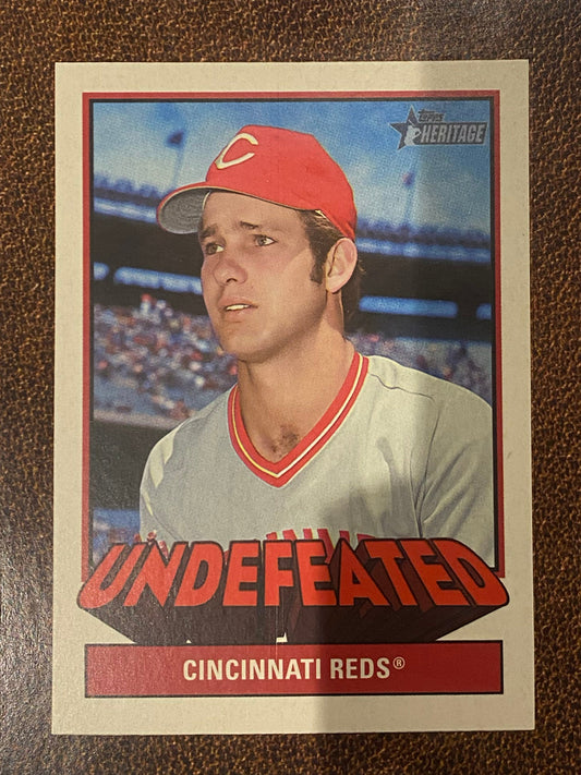 Don Gullett - 2025 Topps Heritage High Number - Undefeated Insert - Reds