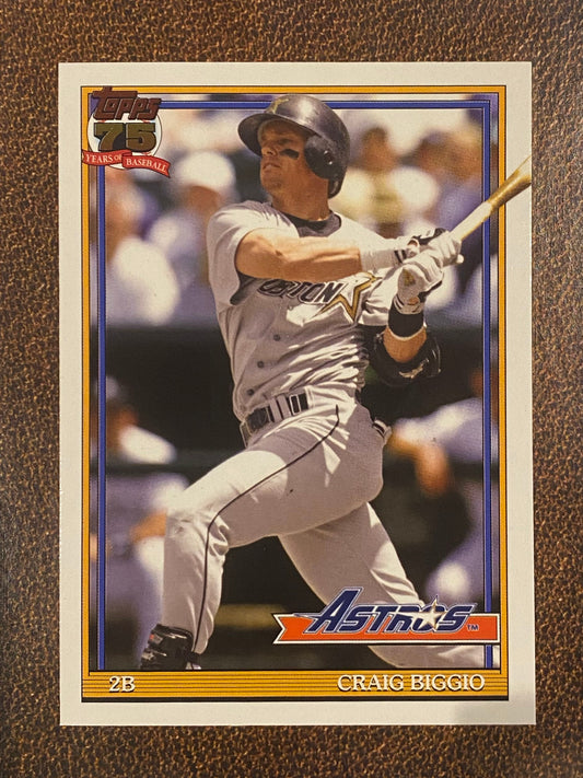 Craig Biggio - 2026 Topps Series 2 - 1991 Topps - Astros