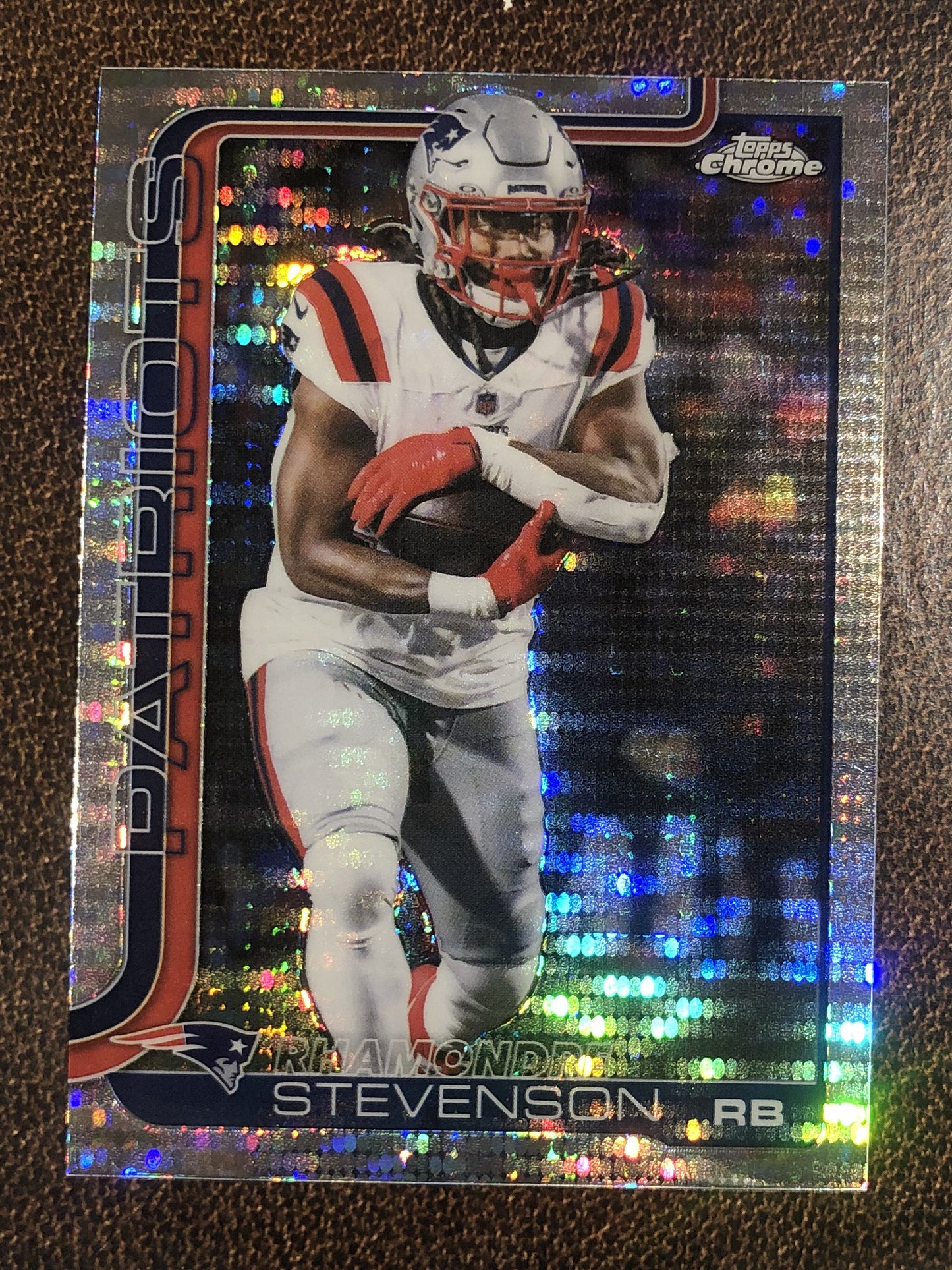 Rhamondre Stevenson - 2025 Topps Chrome - Prizm Refractor - Patriots
