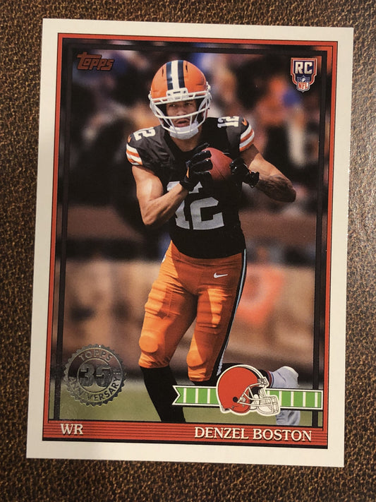 Denzel Boston - 2026 Topps Flagship - 1991 Insert - Browns
