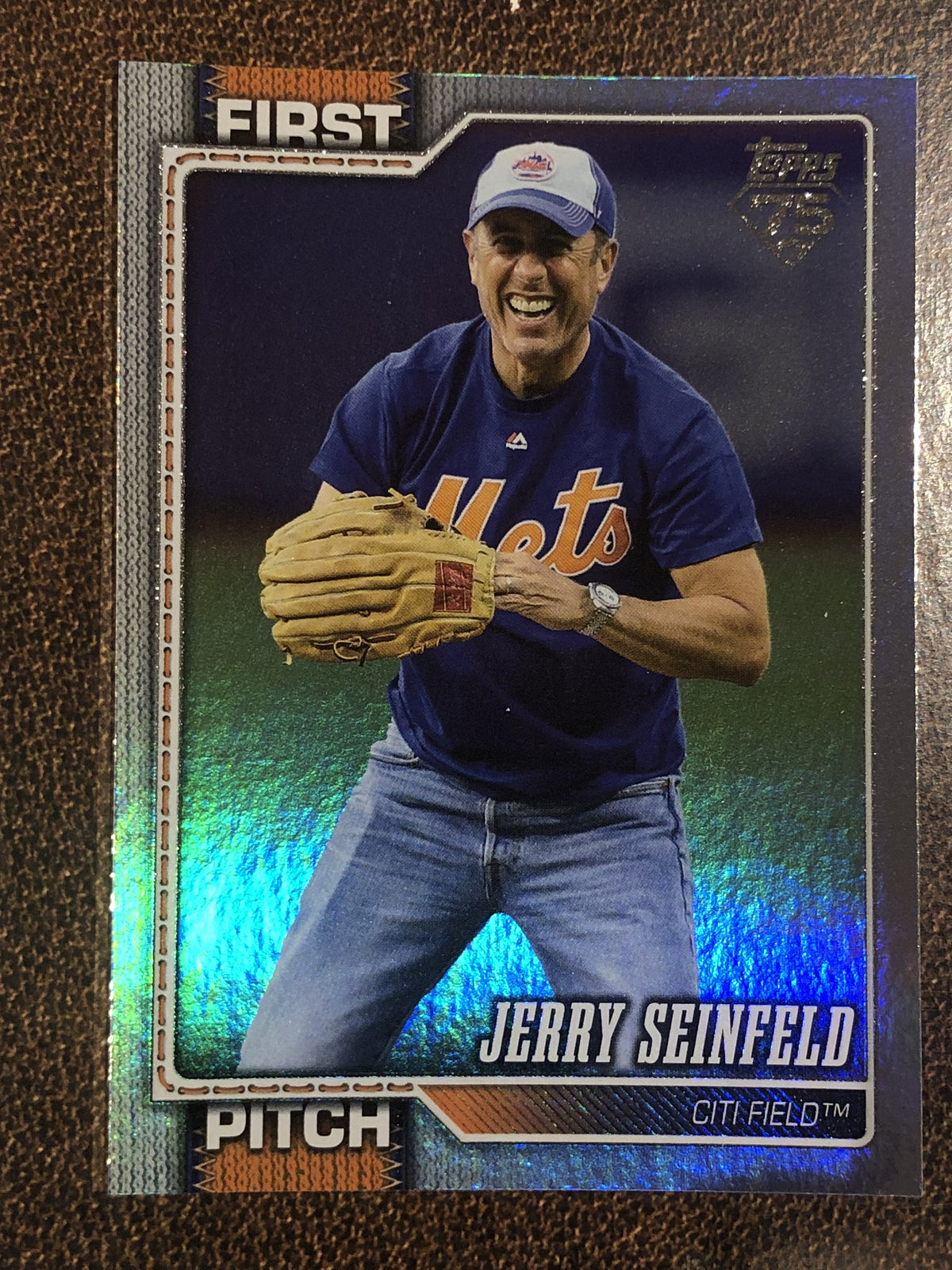Jerry Seinfeld - 2026 Topps Series 2 - First Pitch - Mets
