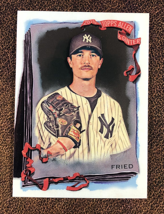 Max Fried - 2026 Topps Allen & Ginter - Chrome (Non-numbered) - Yankees