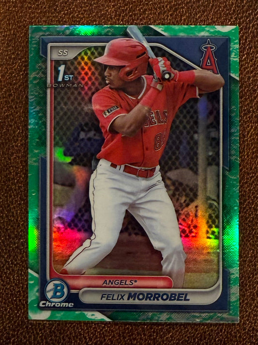 Felix Morrobel - 2024 Bowman - Chrome Lunar Glow - Angels