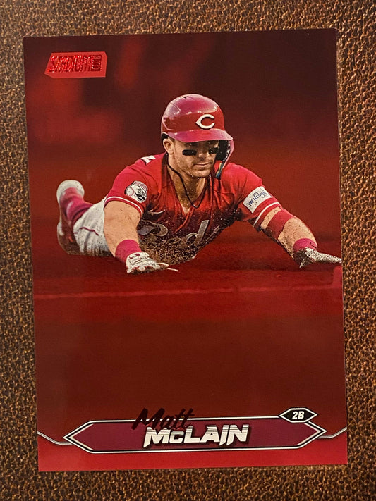 Matt McLain - 2024 Topps Stadium Club - Red Foil - Reds