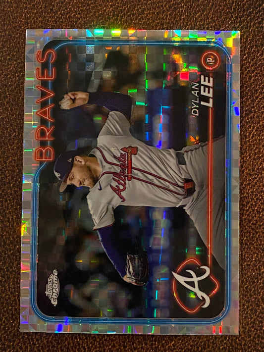 Dylan Lee - 2024 Topps Chrome Update - XFractor - Braves