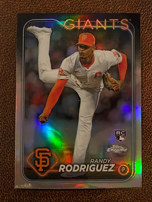 Randy Rodriguez - 2024 Topps Chrome Update - Refractor - Giants