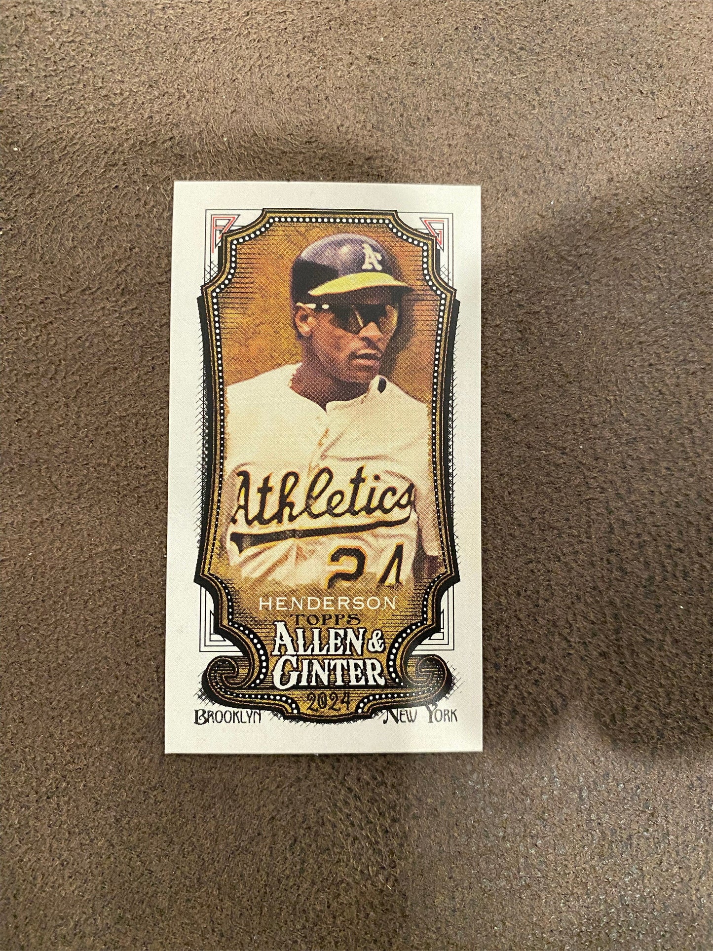 Rickey Henderson - 2024 Allen & Ginter - Mini - Athletics