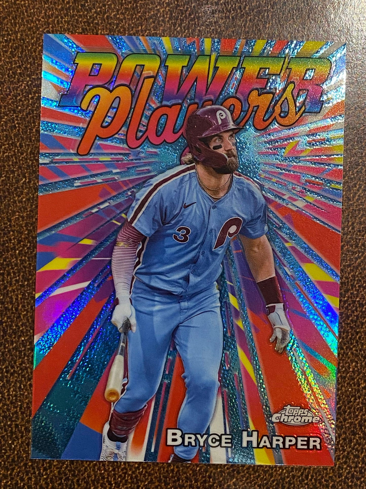 Bryce Harper - 2025 Topps Chrome - Power Players - Phillies