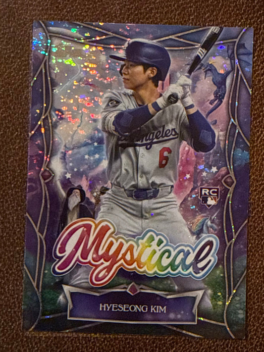 Hyeseong Kim - 2025 Topps Update - Mystical Insert - Dodgers