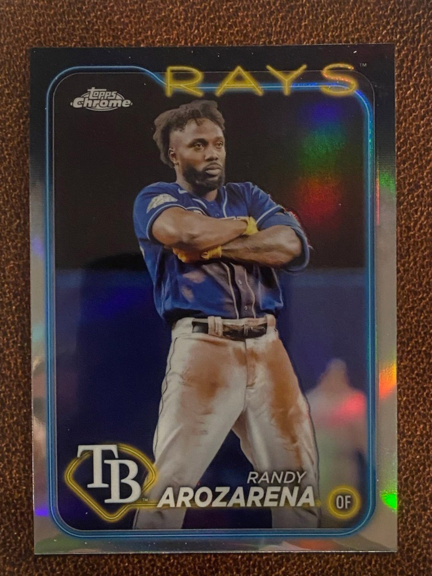 Randy Arozarena - 2024 Topps Chrome - Refractor - Rays