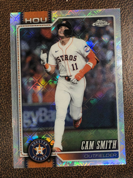 Cam Smith - 2026 Topps Chrome Logofractor - Base Logofractor - Astros