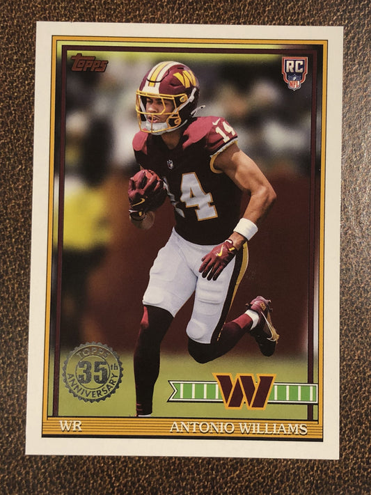 Antonio Williams - 2026 Topps Flagship - 1991 Insert - Commanders