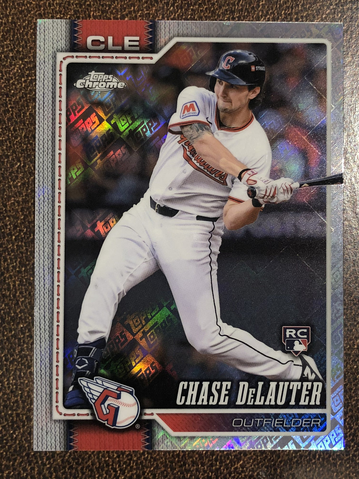 Chase DeLauter - 2026 Topps Chrome - Fanatics Topps Foil - Guardians