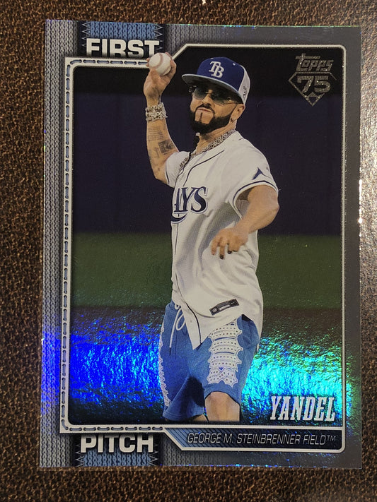 Yandel - 2026 Topps Series 2 - First Pitch - Rays