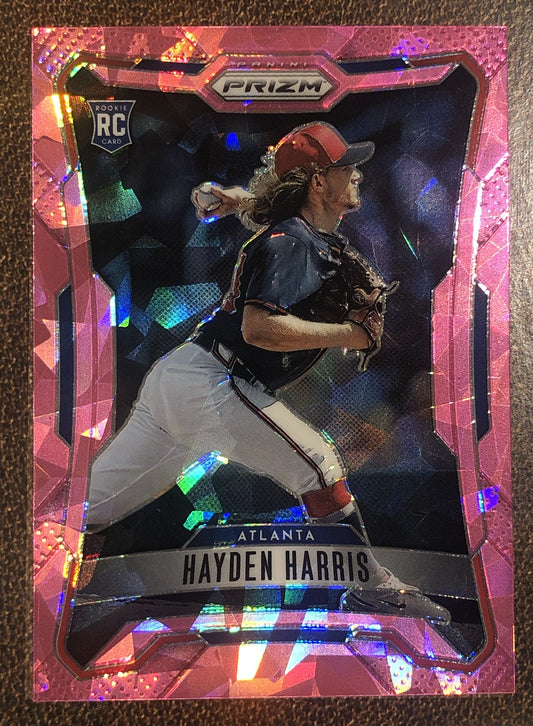 Hayden Harris - 2026 Panini Prizm - Pink Ice - Braves