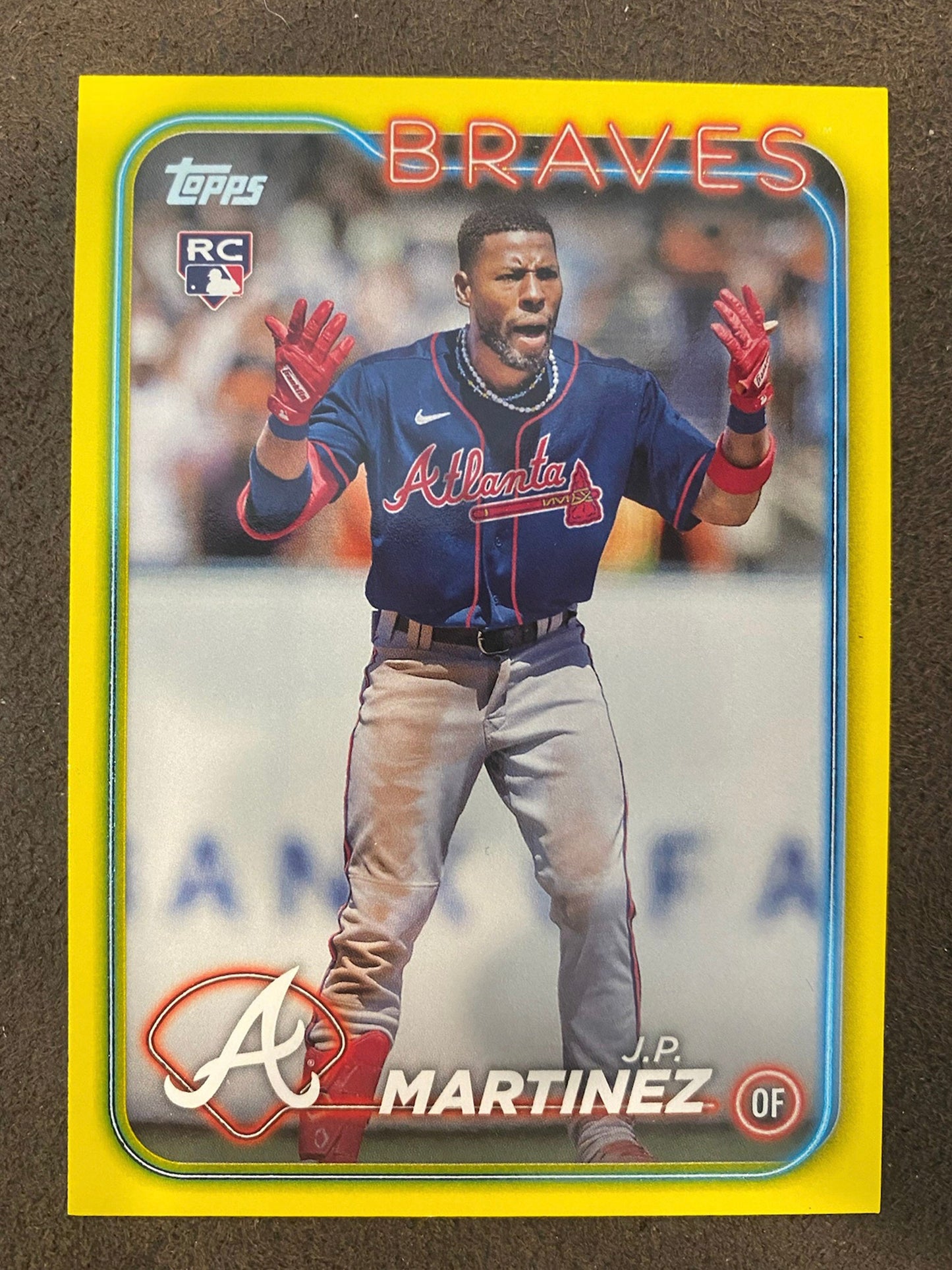 J.P. Martinez - 2024 Topps Series 2 - Yellow Parallels - Braves