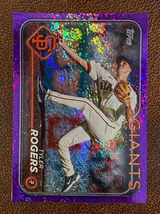 Tyler Rogers - 2024 Topps Update - Purple Foil /799 - Giants