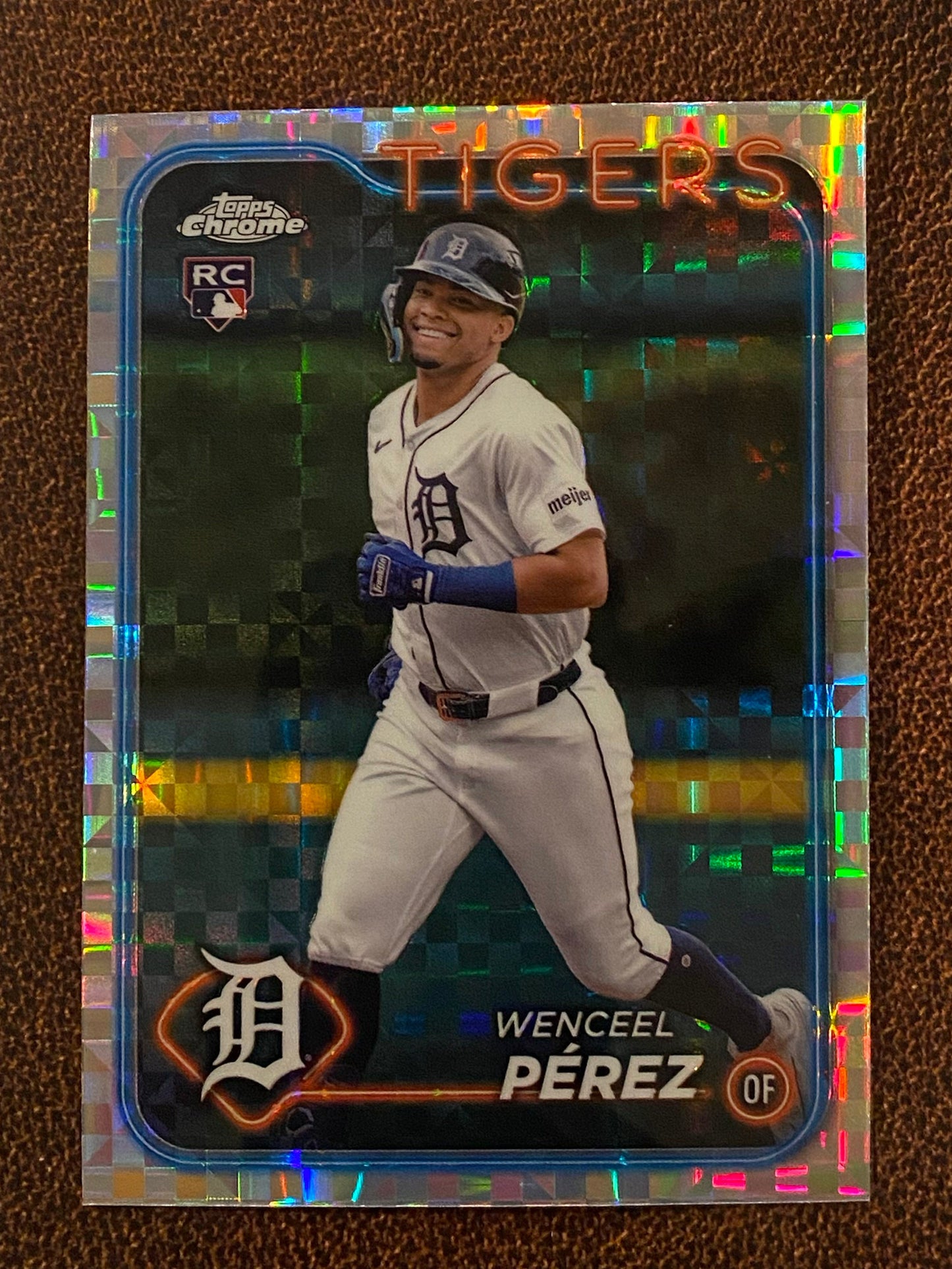 Wenceel Perez - 2024 Topps Chrome Update - XFractor - Tigers