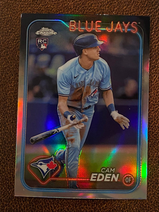 Cam Eden - 2024 Topps Chrome Update - Refractor - Blue Jays