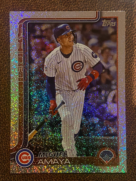 Miguel Amaya - 2025 Topps Series 2 - Sandglitter - Cubs