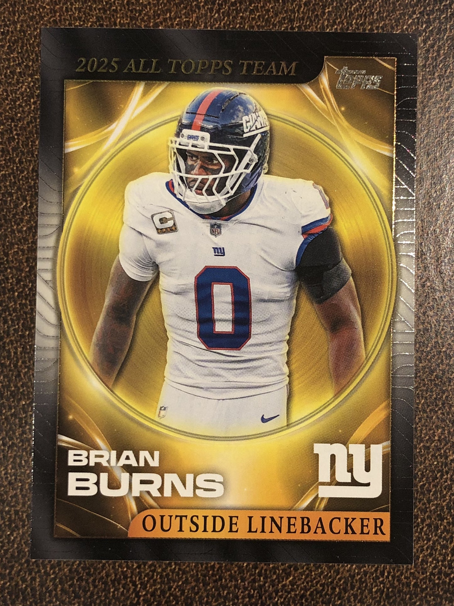 Brian Burns - 2026 Topps Flagship - 2025 Topps All Team - Giants