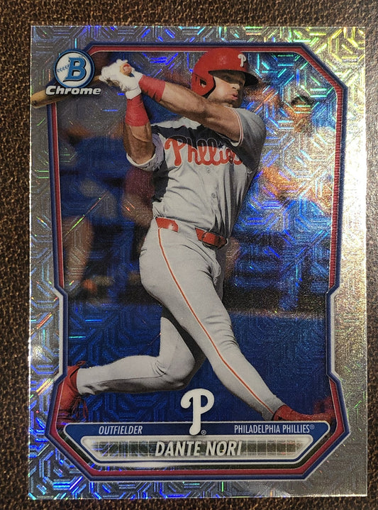 Dante Nori - 2026 Bowman Chrome - Prospect MOJO - Phillies