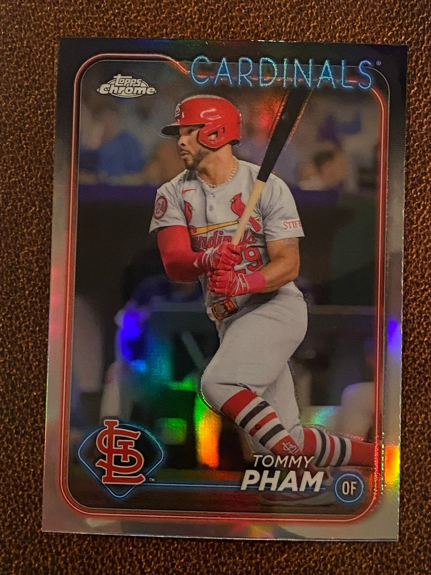 Tommy Pham - 2024 Topps Chrome Update - Refractor - Cardinals