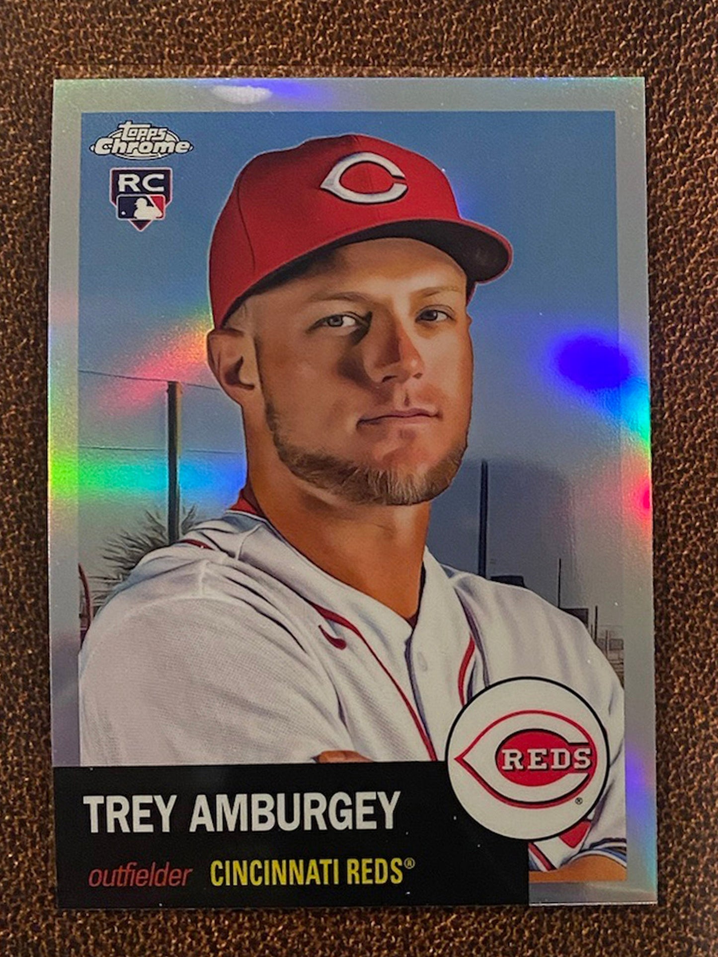 Trey Amburgey - 2022 Topps Chrome Platinum Anniversary - Refractor - Reds