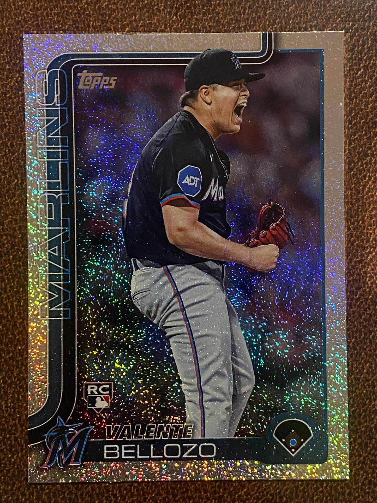 Valente Bellozo - 2025 Topps Series 2 - Sandglitter - Marlins
